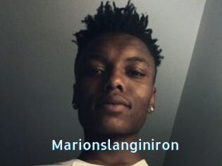 Marionslanginiron