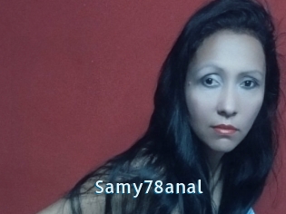 Samy78anal